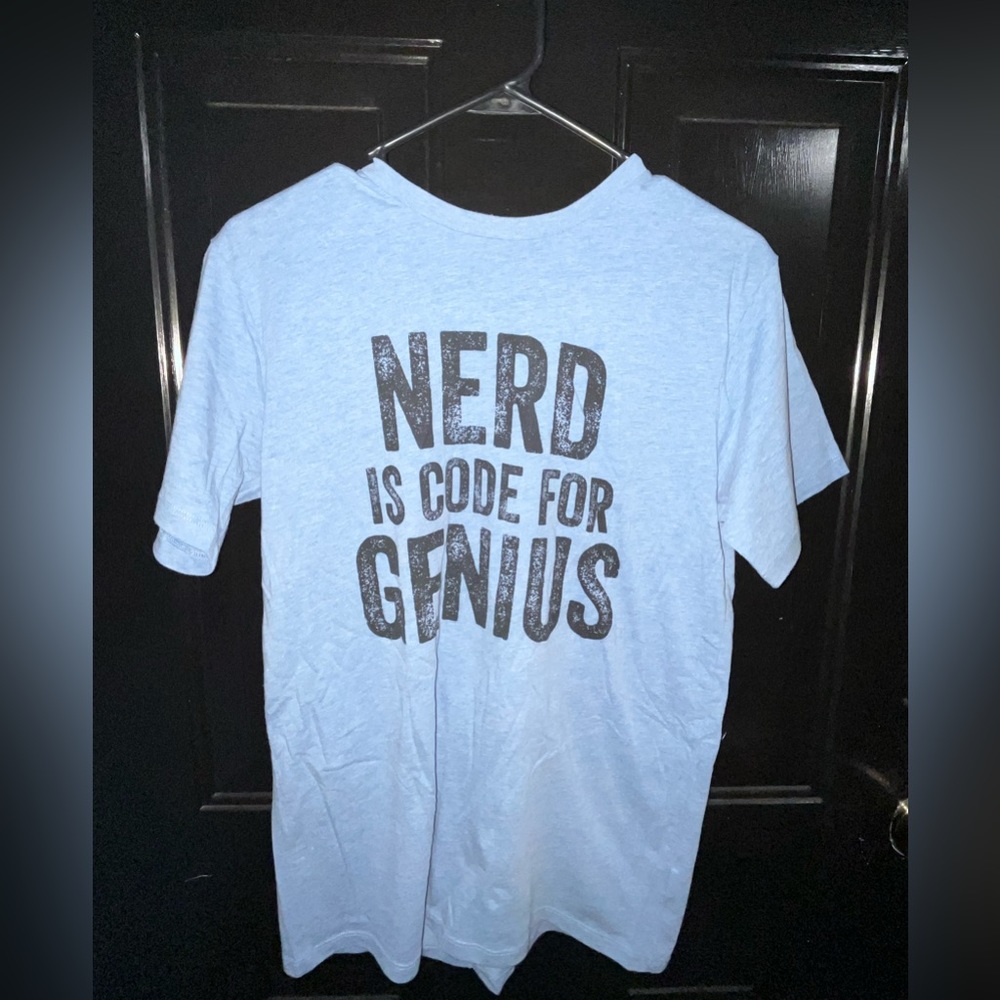 EUC Children’s Place Boys “Nerd Is Code For Genius” Graphic Tee - Sz XXL/16